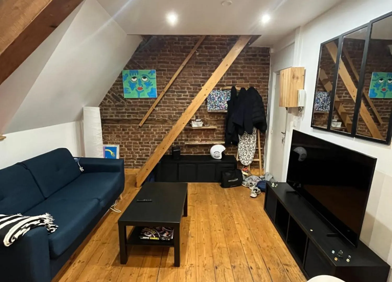 アパート Appartement Vieux Lille A 300M De Grand Place